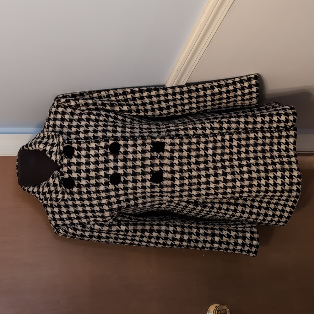 Vintage Wool Hounds tooth Jacket
